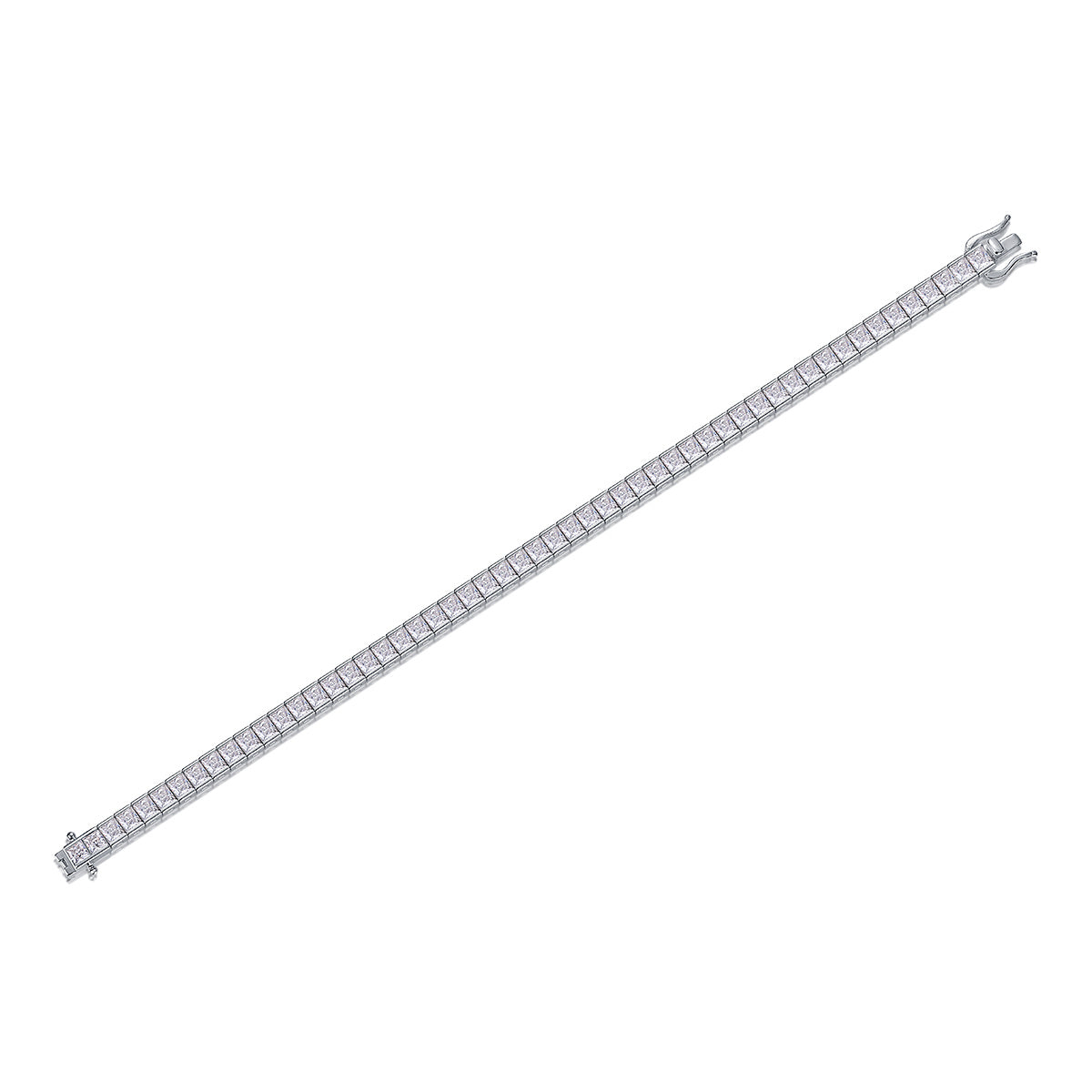 Eternal Passage – Moissanite Silver Necklace