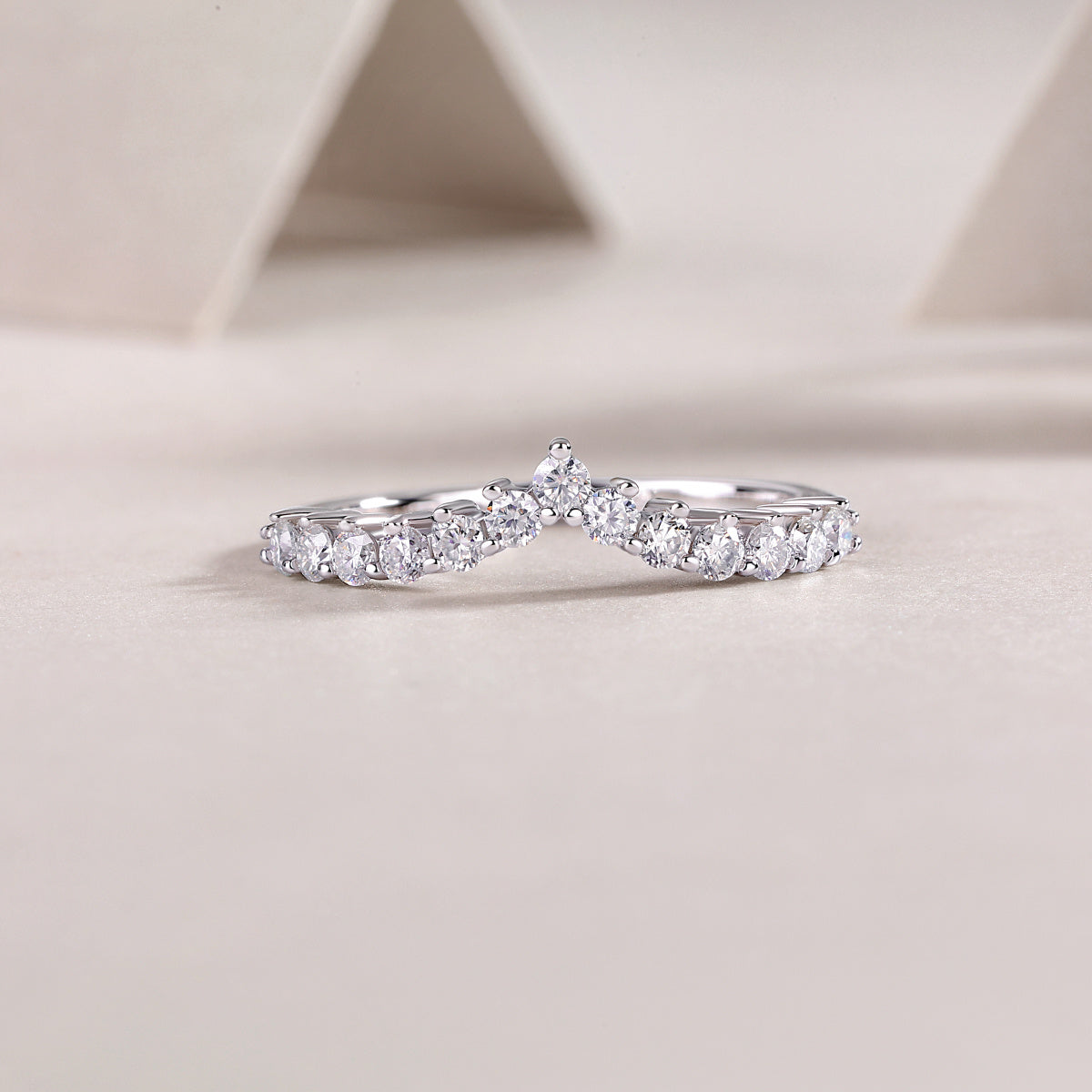 Royal Grace – Silver Crown Ring