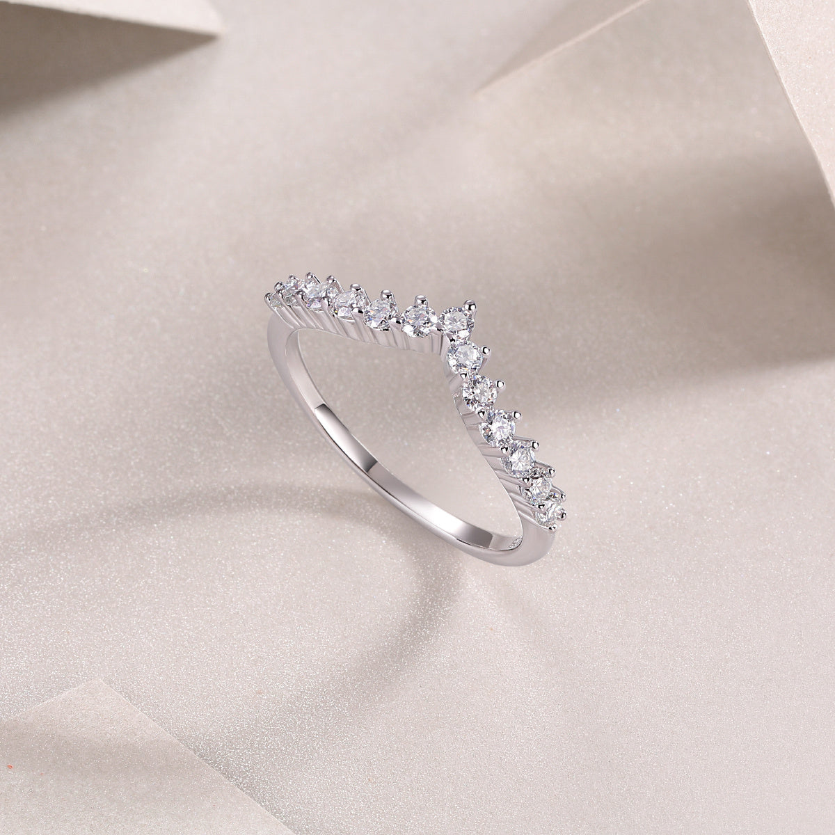 Royal Grace – Silver Crown Ring