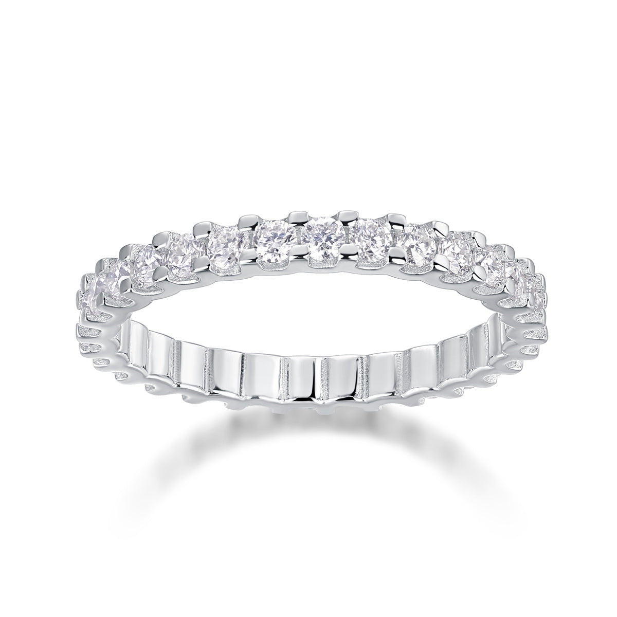 Enchanted Wish – Moissanite Silver Ring