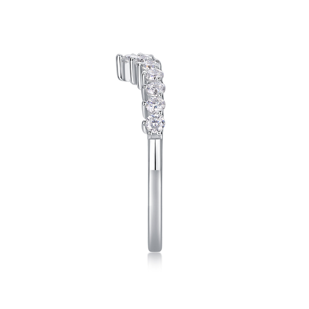 Royal Grace – Silver Crown Ring