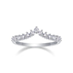 Royal Grace – Silver Crown Ring