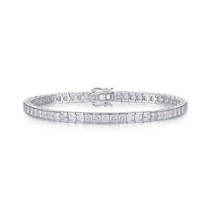 Eternal Passage – Moissanite Silver Necklace