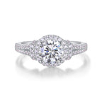 Eternal Vow – Moissanite Silver Wedding Ring