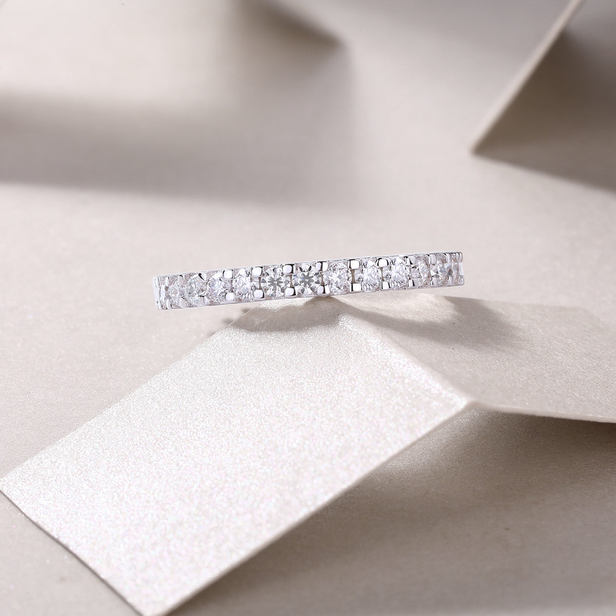 Enchanted Wish – Moissanite Silver Ring