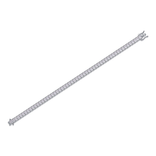 Eternal Passage – Moissanite Silver Necklace