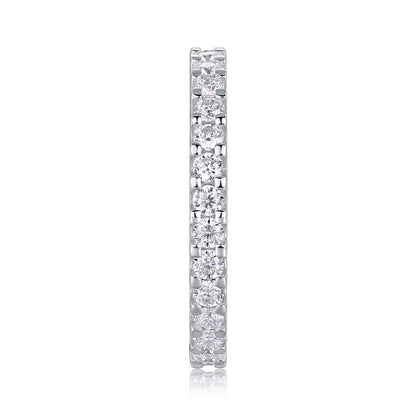Enchanted Wish – Moissanite Silver Ring