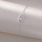 Enchanted Wish – Moissanite Silver Bracelet
