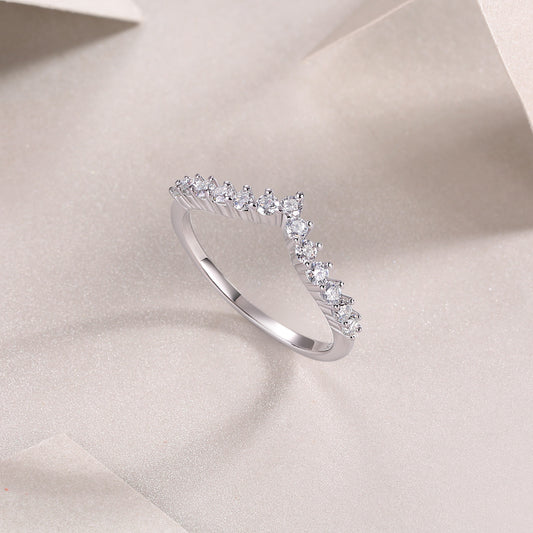 Royal Grace – Silver Crown Ring
