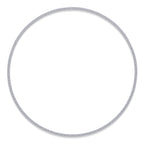 Frosted Serenity – Moissanite Silver Necklace