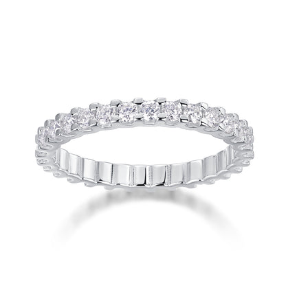 Enchanted Wish – Moissanite Silver Ring