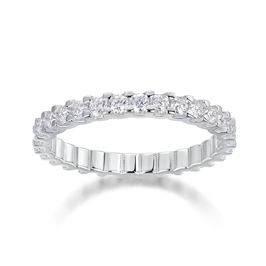 Enchanted Wish – Moissanite Silver Ring