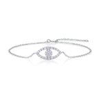 Enchanted Wish – Moissanite Silver Bracelet