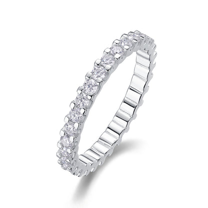 Enchanted Wish – Moissanite Silver Ring