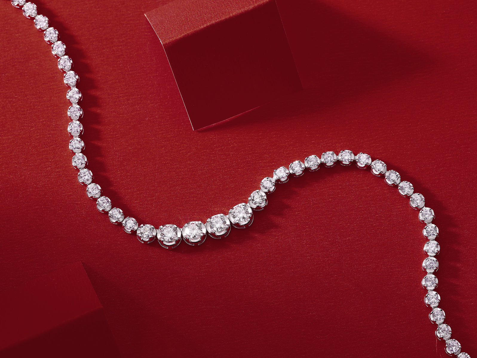 Radiant Oath – Moissanite Silver Pendant Necklace