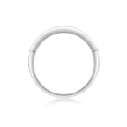 Brilliant Elegance – Moissanite Silver Ring