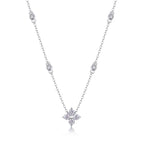 Sweetheart Halo - A Fashionable And Luxurious Diamond Jewelry Pendant Set With 2-carat Moissanite S925 Sterling Silver And Platinum Plating