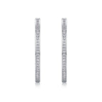 Sparkling Elegance – Moissanite Silver Stud Earrings